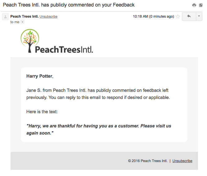public-reponse-email