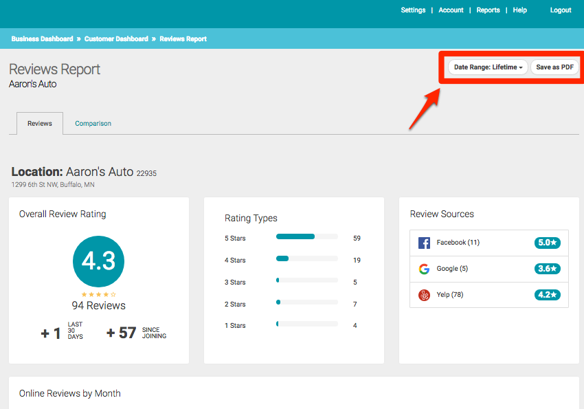 export-online-review-data
